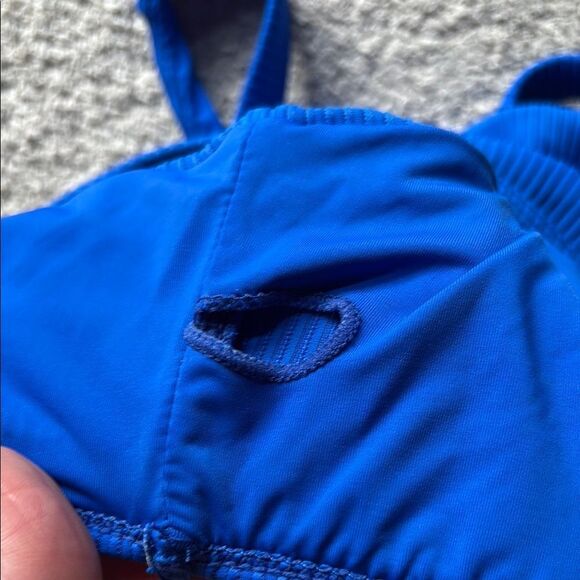 Reel Legends Floral Lily Mint and Navy Athletic Top and bathing suit top bundle - Picture 12 of 14